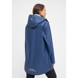 Sea Ranch Brooke Solid Raincoat Jackets and Coats 4187 Insignia Blue