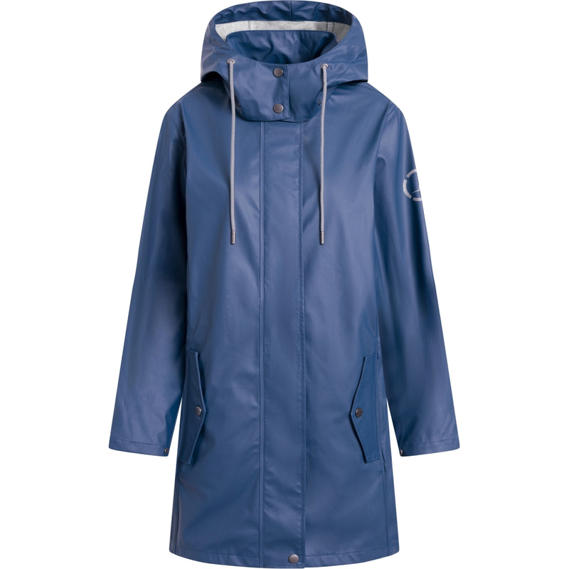 Sea Ranch Brooke Solid Raincoat Jackets and Coats 4187 Insignia Blue