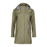 Sea Ranch Brooke Solid Raincoat Jackets and Coats 5001 Light Olive