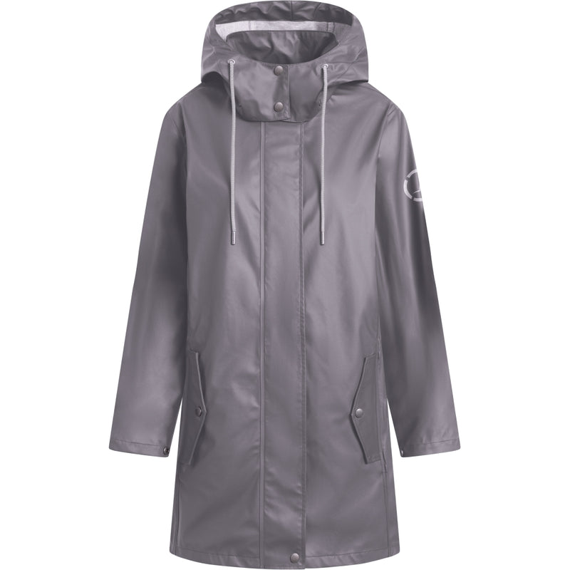 Sea Ranch Brooke Solid Raincoat Jackets and Coats 9037 Concrete