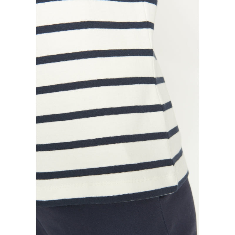 Redgreen Women Catalina long sleeve T-shirt Long Sleeve Tee 120 Off White Stripe