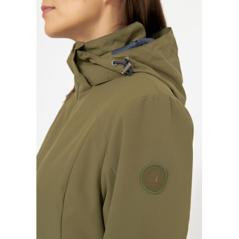 Sea Ranch Cathrine Parka Coat Jackets and Coats 5009 Olive