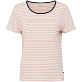 Redgreen Women Cecilie Tee Polo 140 Rose Pastel Stripe