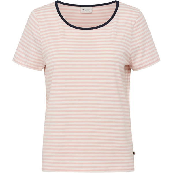 Redgreen Women Cecilie Tee Polo 140 Rose Pastel Stripe