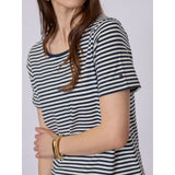 Redgreen Women Cecilie Tee Polo 169 Dark Navy Stripe