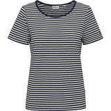 Redgreen Women Cecilie Tee Polo 169 Dark Navy Stripe