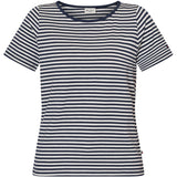 Redgreen Women Cecilie Tee Polo 169 Dark Navy Stripe