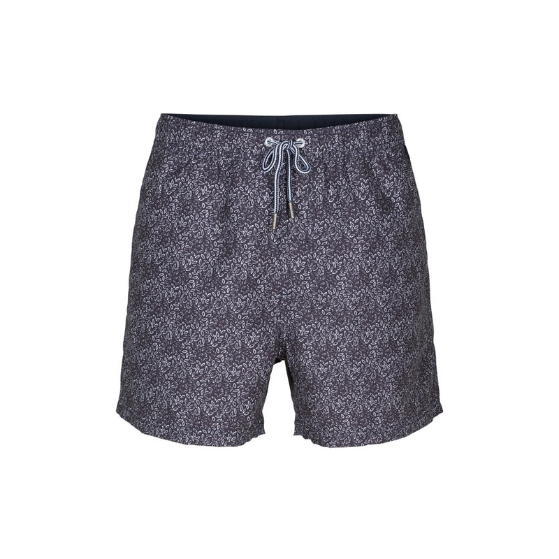Sea Ranch Cedric Printed Swim Shorts Swim Shorts 4038 Dark Navy/White