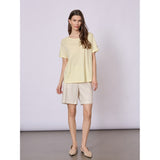 Redgreen Women Celina T-shirt Short Sleeve Tee 032 Yellow