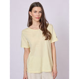 Redgreen Women Celina T-shirt Short Sleeve Tee 032 Yellow