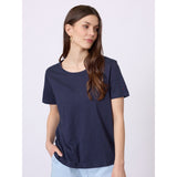 Redgreen Women Celina T-shirt Short Sleeve Tee 068 Navy