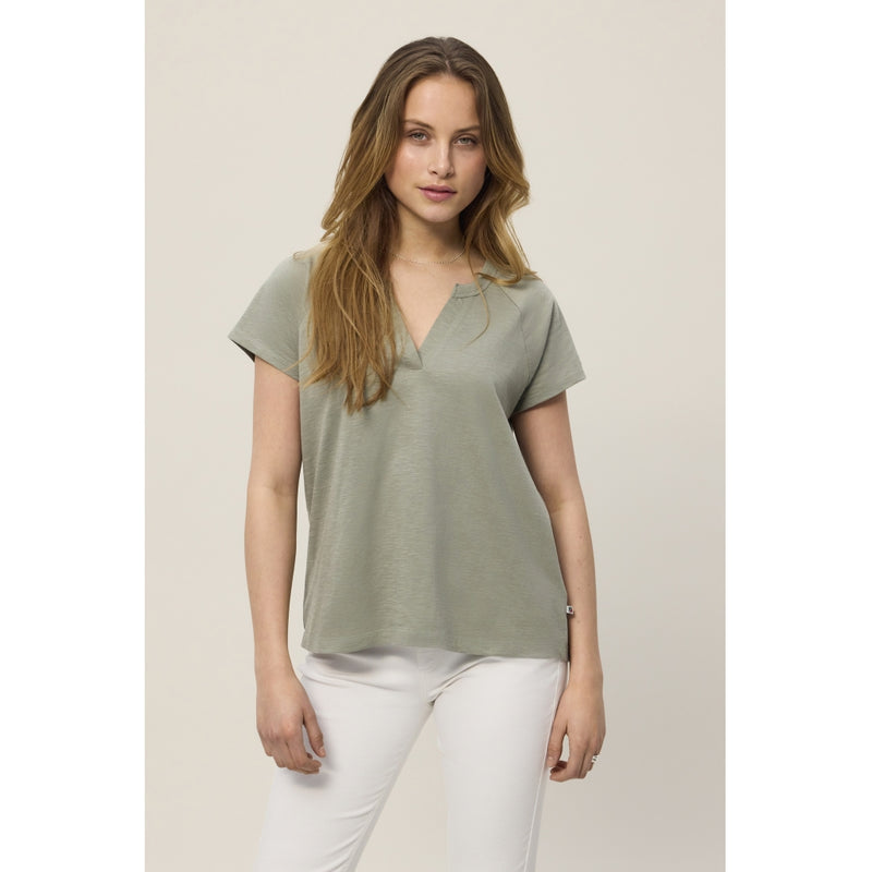 Redgreen Women Charlot Tee Short Sleeve Tee 070 Pastel Green