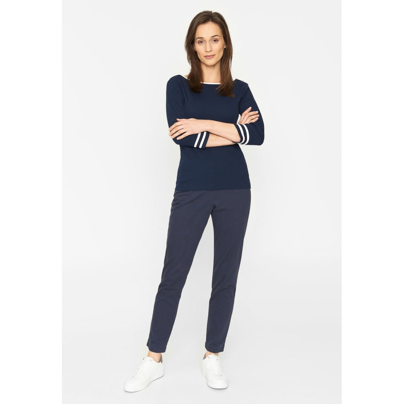 Sea Ranch Charlotte Long Sleeve Tee Long Sleeve Tee 4000 SR Navy