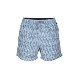 Sea Ranch Chico Printed Swim Shorts Swim Shorts 4019 Deep Ultamarine/White