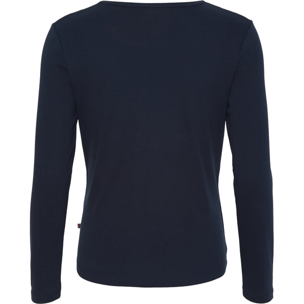 Redgreen Women Ciljla Long Sleeve T-shirt Long Sleeve Tee 069 Dark Navy