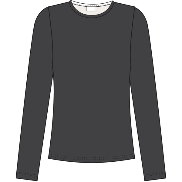 Redgreen Women Ciljla Long Sleeve T-shirt Long Sleeve Tee 099 Black