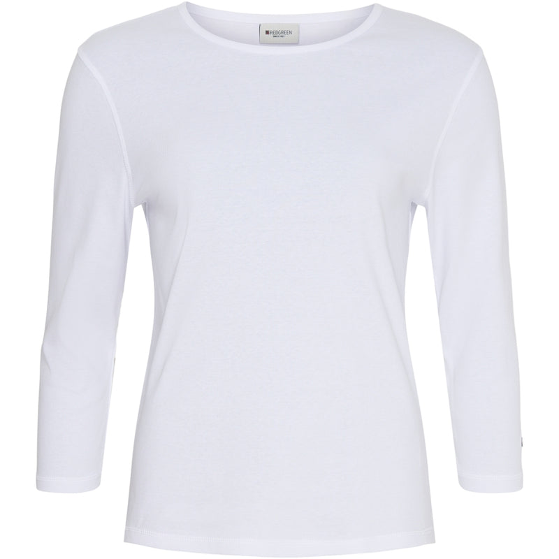 Redgreen Women Clarissa Long Sleeve Tee Long Sleeve Tee 010 White