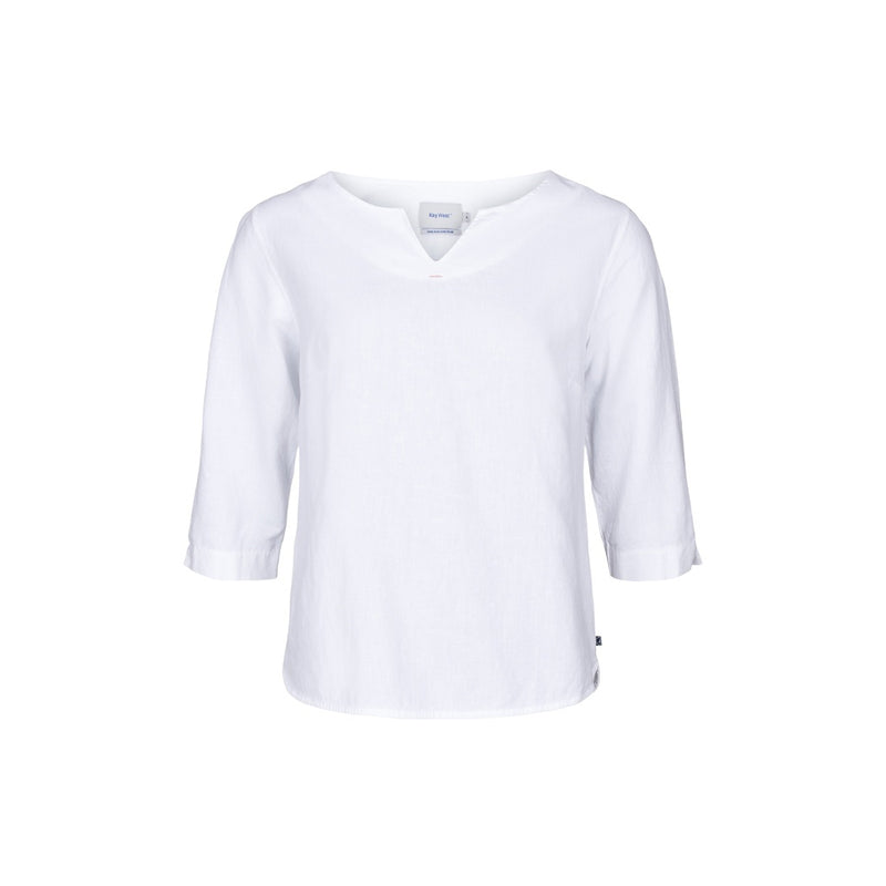 Sea Ranch Corrie 3/4 Sleeve Tee Long Sleeve Tee 1000 White