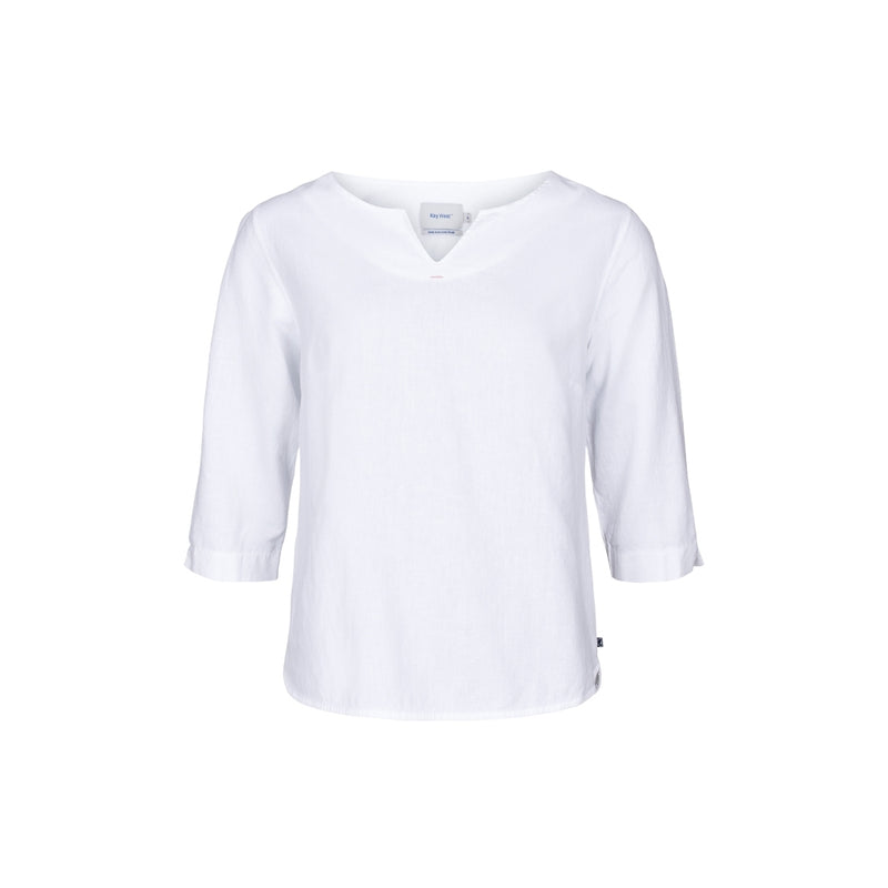 Sea Ranch Corrie 3/4 Sleeve Tee Long Sleeve Tee 1000 White