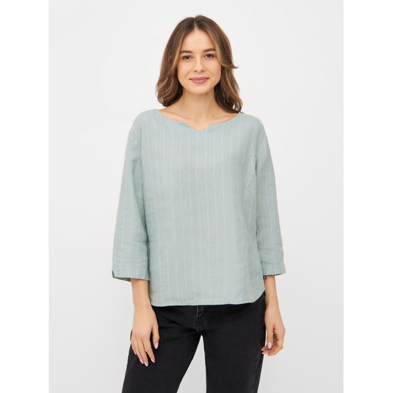 Sea Ranch Corrie Aqua Blue Blouse 4094 Aqua Blue