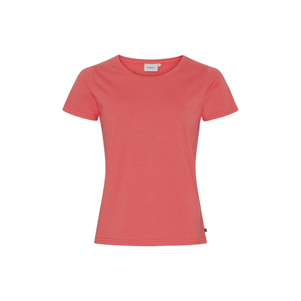 Sea Ranch Cosima Organic Cotton Tee Short Sleeve Tee 3102 Calypso Coral