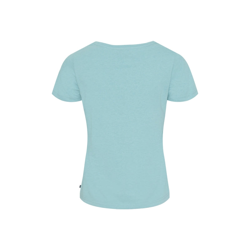 Sea Ranch Cosima Organic Cotton Tee Short Sleeve Tee 4094 Aqua Blue