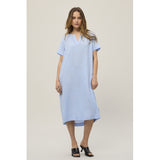 Redgreen Women Dahlia Dress Dresses / Shirts 461 Sky Blue Melange