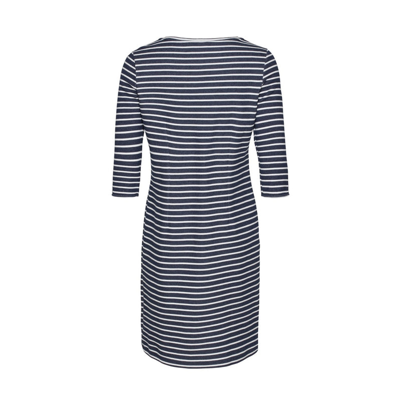 Sea Ranch Daphne Striped Long Sleeve Dress Dresses / Shirts 4008 SR Navy/Pearl