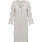 Redgreen Women Diaz Linen Dress Dresses / Shirts 010 White