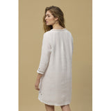 Redgreen Women Diaz Linen Dress Dresses / Shirts 010 White