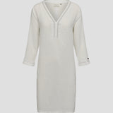 Redgreen Women Diaz Linen Dress Dresses / Shirts 010 White