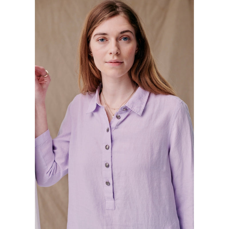 Redgreen Women Dina Skjortekjole Dresses / Shirts 082 Lavendel