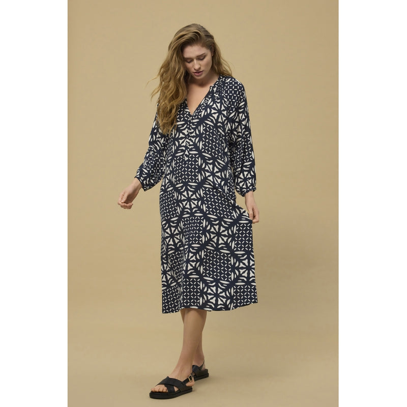 Redgreen Women Djamilla Dress Dresses / Shirts 368 Navy Pattern