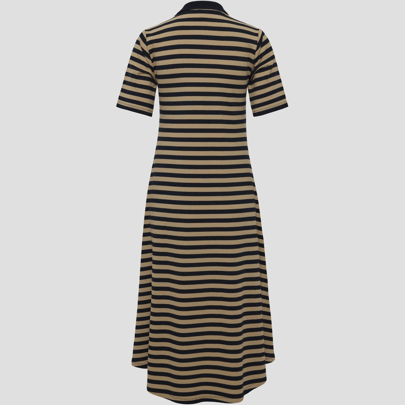 Redgreen Women Dorte Dress Dresses / Shirts 124 Mid Sand Stripe