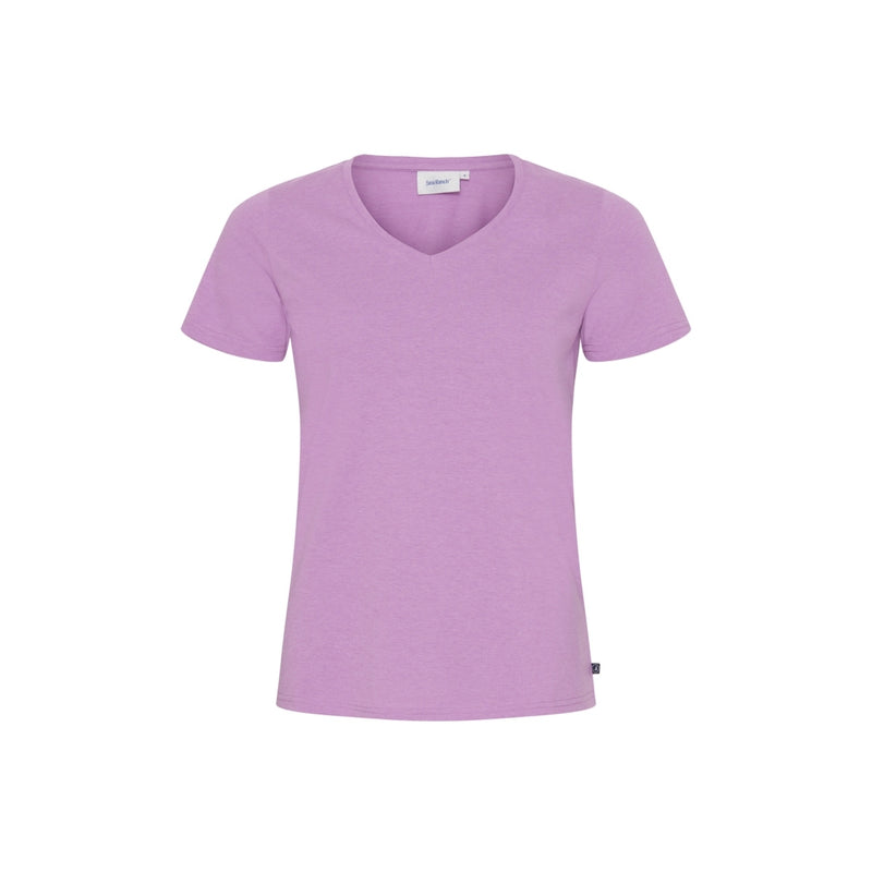 Sea Ranch Dorthea Organic Cotton V-Neck tee Short Sleeve Tee 3079 Violet