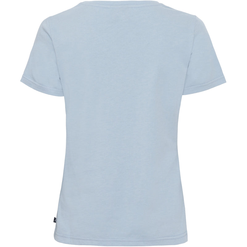 Sea Ranch Dorthea Organic Cotton V-Neck tee Short Sleeve Tee 4032 Powder Blue