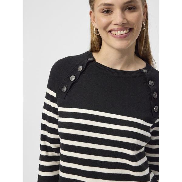 Redgreen Women Dune Knit Knit 199 Black Stripe