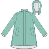 Sea Ranch Elice Rain Coat Jackets and Coats 5007 Mint