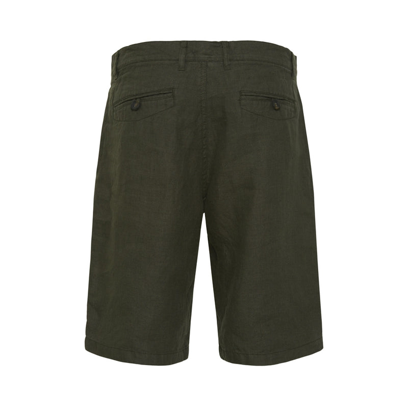 Sea Ranch Elo Linen Shorts Pants and Shorts 5012 Dark Olive