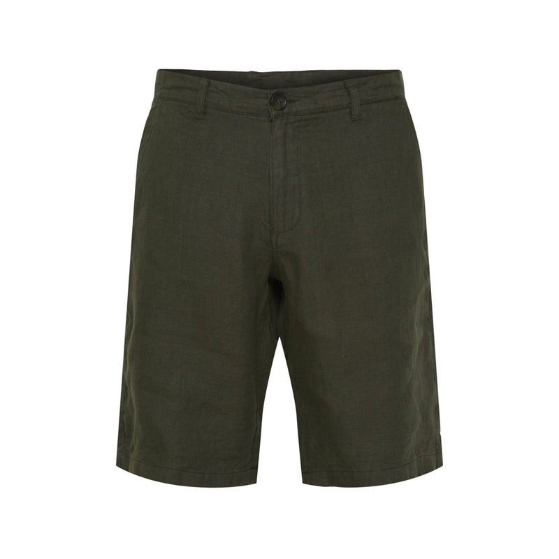 Sea Ranch Elo Linen Shorts Pants and Shorts 5012 Dark Olive