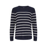 Sea Ranch Francoise Knit Knit 4008 SR Navy/Pearl