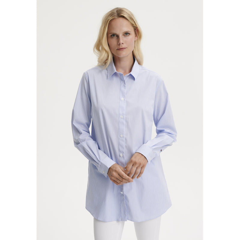 Redgreen Women Freya shirt Shirts 162 Light Blue Stripe