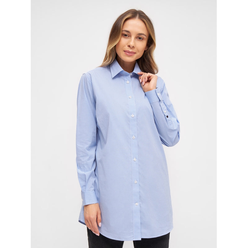 Redgreen Women Freya shirt Shirts 262 Light Blue Check