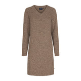 Sea Ranch Gina Long Sleeve V-Neck Knit Dress Knit 1031 Camel