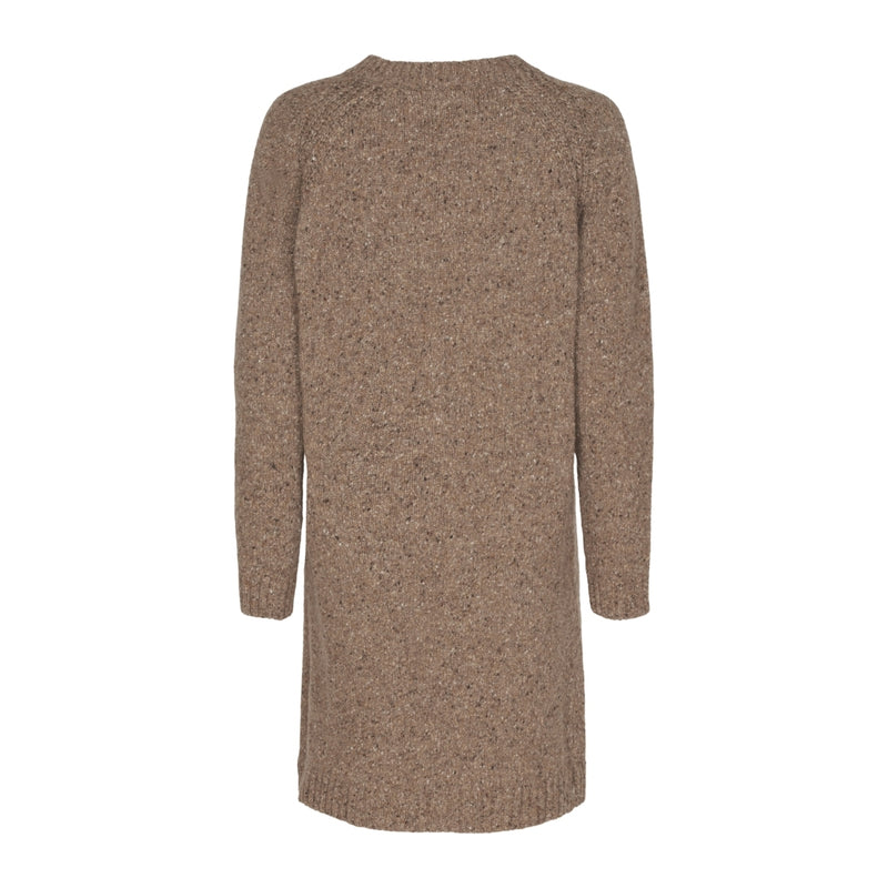 Sea Ranch Gina Long Sleeve V-Neck Knit Dress Knit 1031 Camel