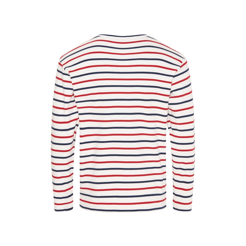 Sea Ranch Grenaa Striped Long Sleeve Tee Long Sleeve Tee 1015 Pearl/SR Navy/SR Red
