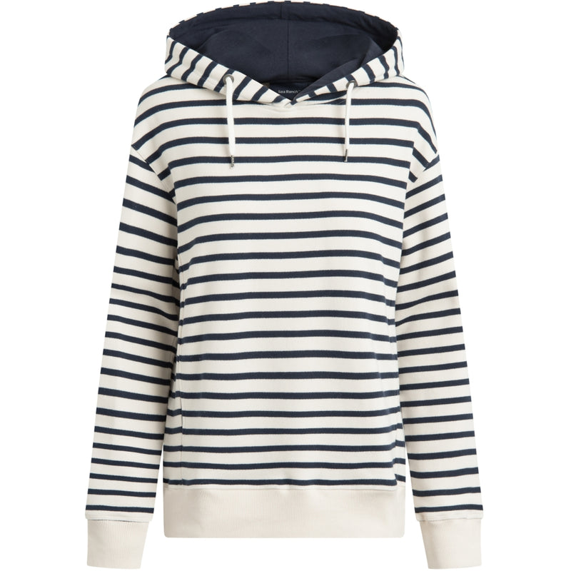 Sea Ranch Holly Hoodie Sweat Sweats 1006 Pearl/SR Navy