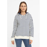 Sea Ranch Holly Hoodie Sweat Sweats 1006 Pearl/SR Navy