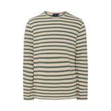 Sea Ranch Hugo Striped Long Sleeve Tee Long Sleeve Tee 5027 Ecru/Duck Green