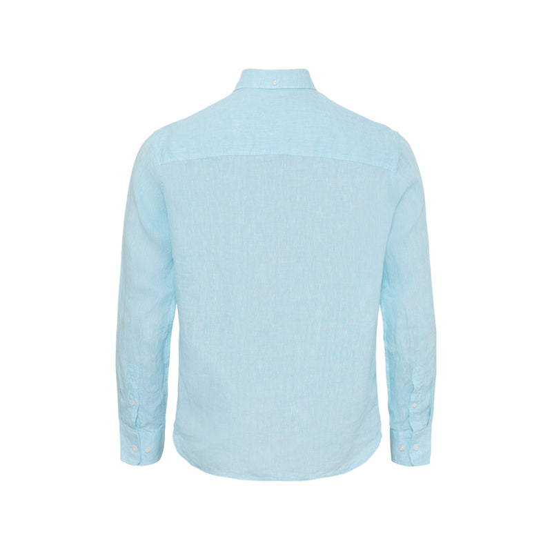 Sea Ranch Hyeres Long Sleeve Shirt Shirts 4094 Aqua Blue